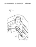 Billiard table and billiard ball storage compartment with mating connectors diagram and image