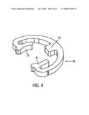 TIMING BELT TENSIONER WITH STOPS CONTROLLED BY BRAKE DEVICE diagram and image