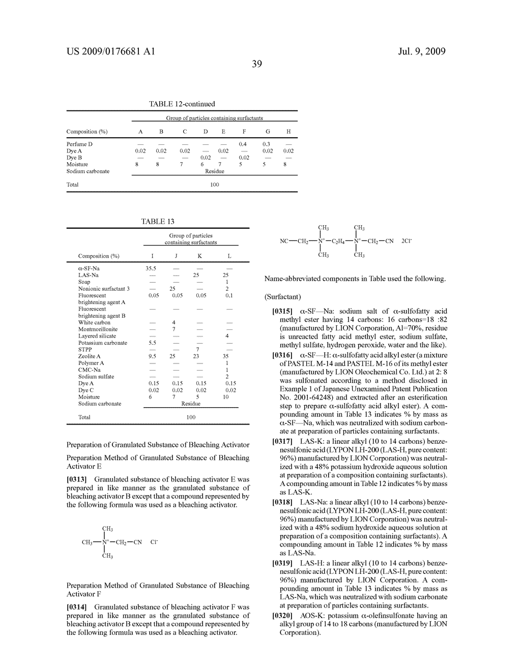 Bleach composition and bleaching detergent composition - diagram, schematic, and image 40