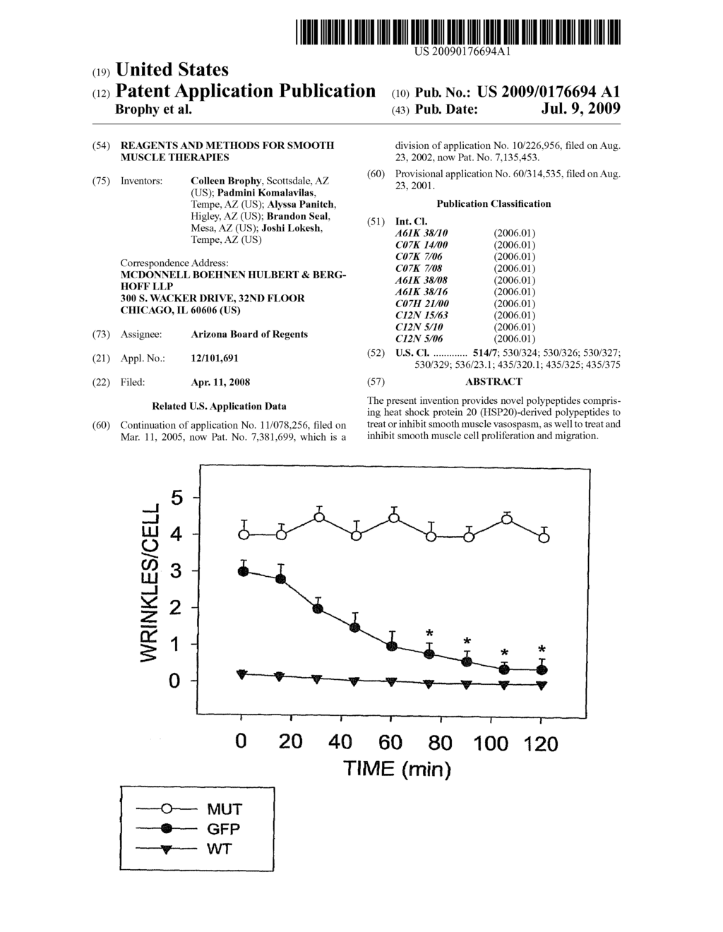 Reagents and Methods for Smooth Muscle Therapies - diagram, schematic, and image 01