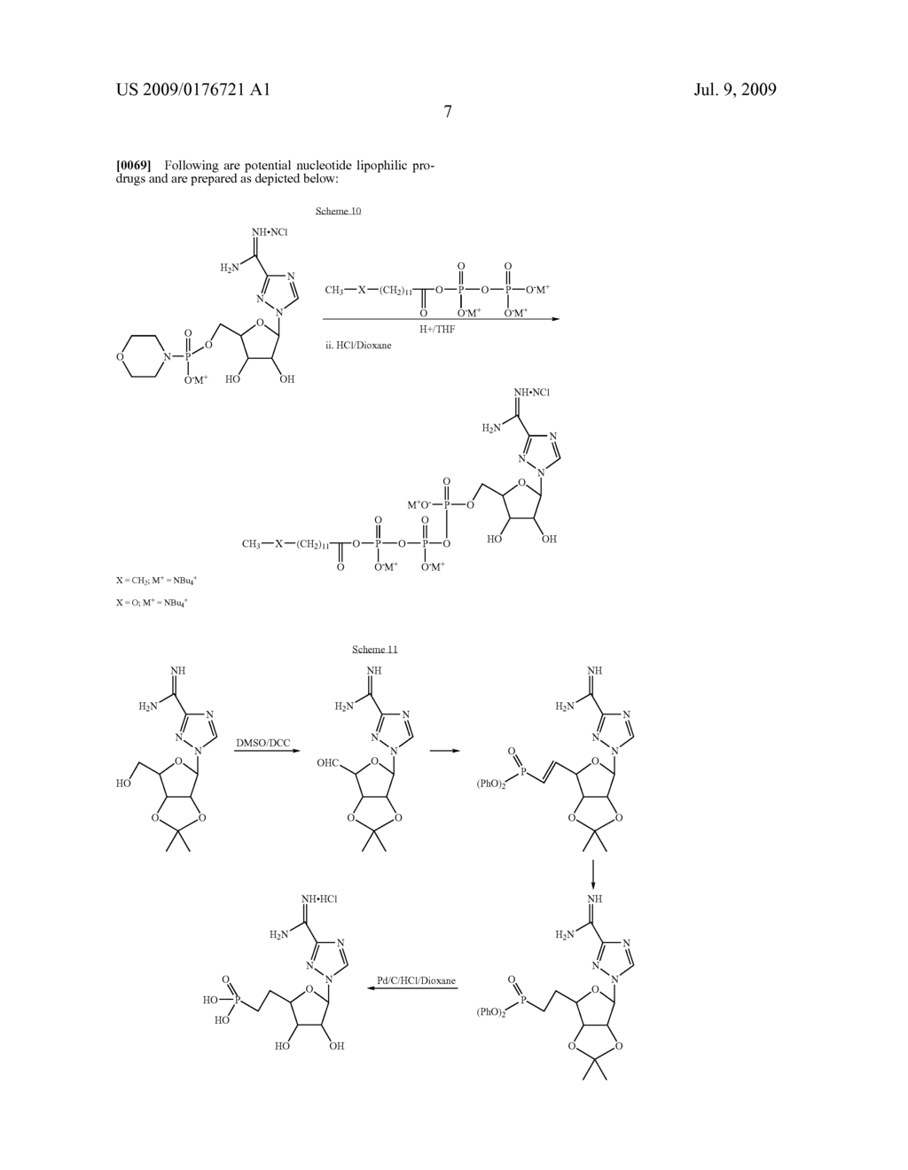NUCLEOSIDE ANALOGS WITH CARBOXAMIDINE MODIFIED MONOCYCLIC BASE - diagram, schematic, and image 12