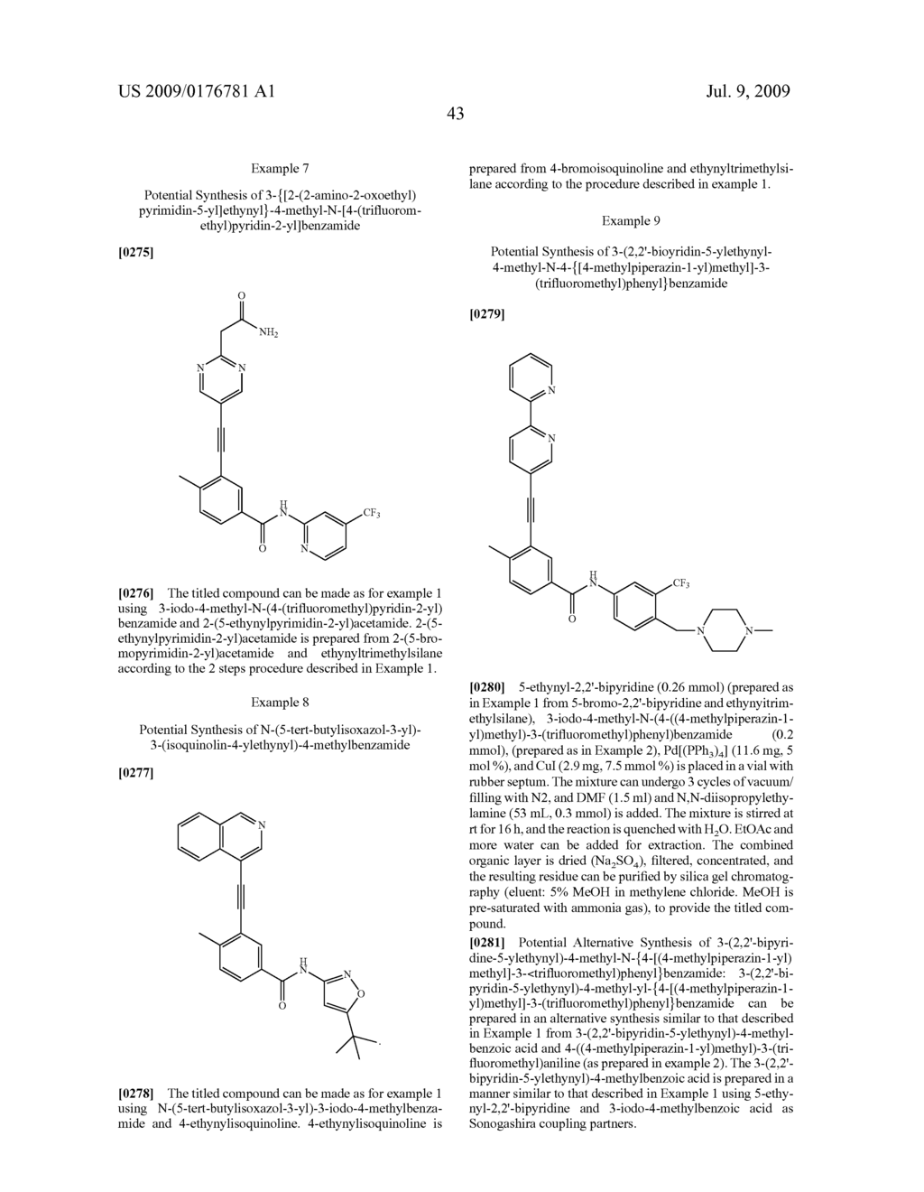 Acetylenic Heteroaryl Compounds - diagram, schematic, and image 44