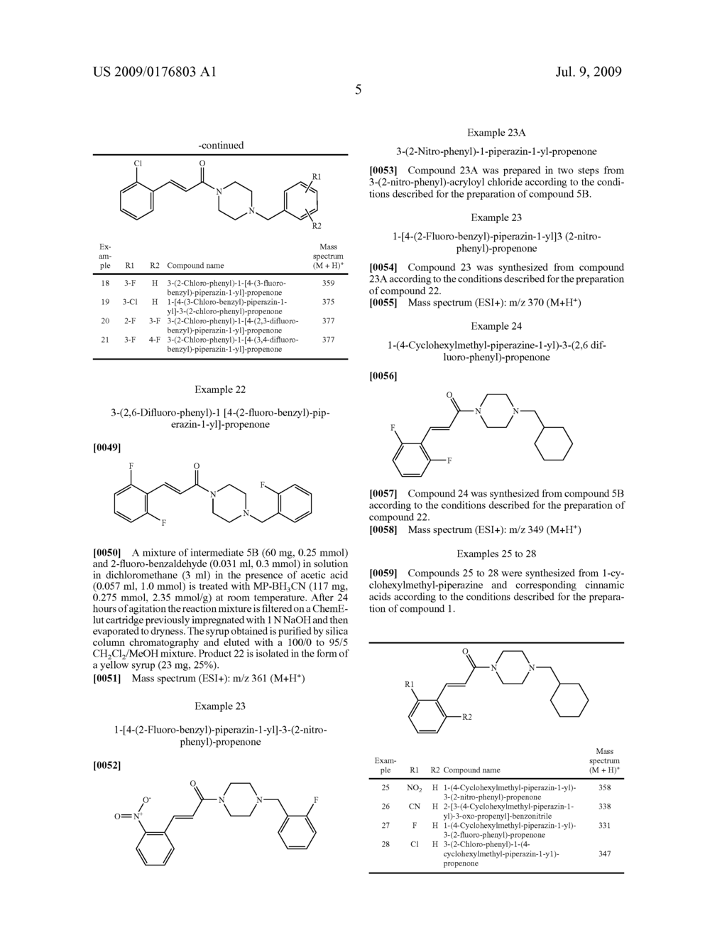 CINNAMOYL-PIPERAZINE DERIVATIVES AND THEIR USE AS PAR-1 ANTAGONISTS - diagram, schematic, and image 06