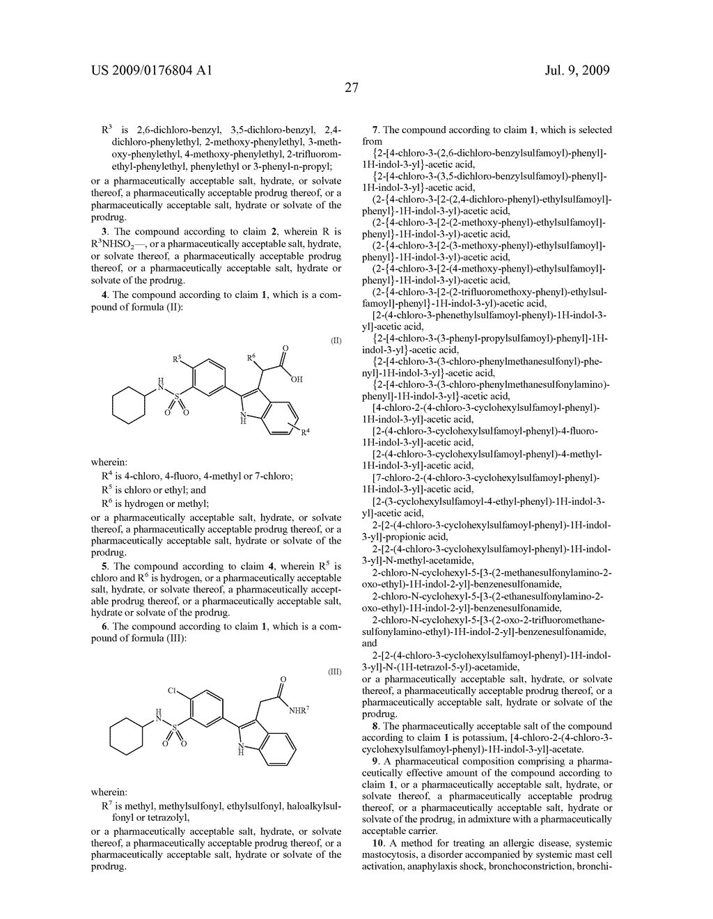 2-PHENYL-INDOLES AS PROSTAGLANDIN D2 RECEPTOR ANTAGONISTS - diagram, schematic, and image 28
