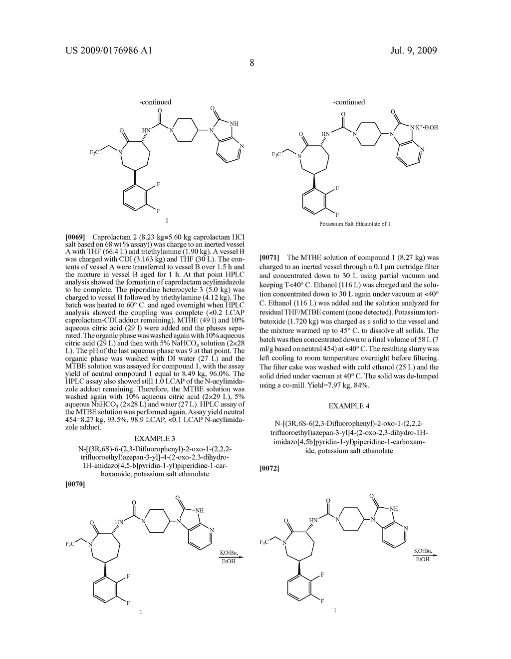 Process for the Preparation of Pyridine Heterocycle Cgrp Antagonist Intermediate - diagram, schematic, and image 09