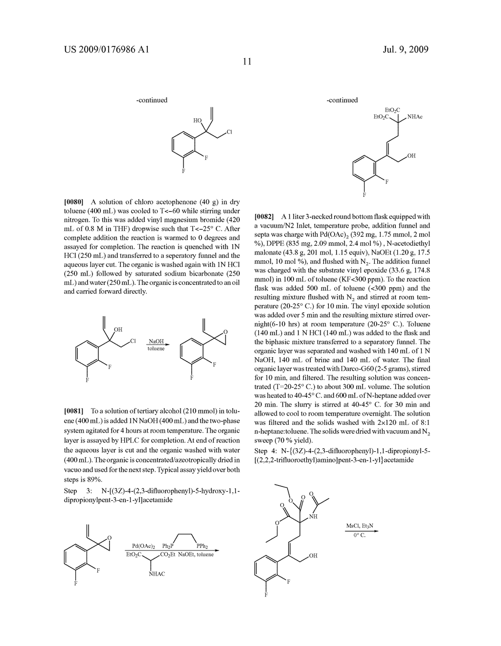 Process for the Preparation of Pyridine Heterocycle Cgrp Antagonist Intermediate - diagram, schematic, and image 12