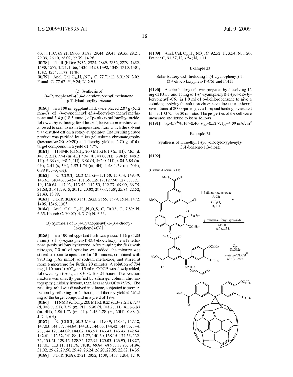 Soluble fullerene derivatives - diagram, schematic, and image 20