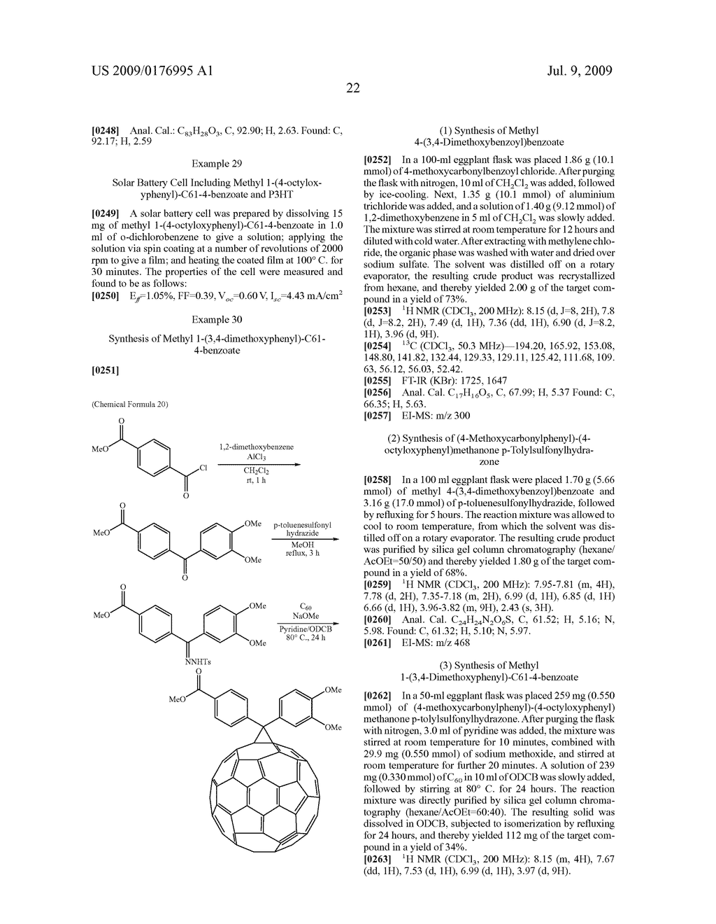 Soluble fullerene derivatives - diagram, schematic, and image 24