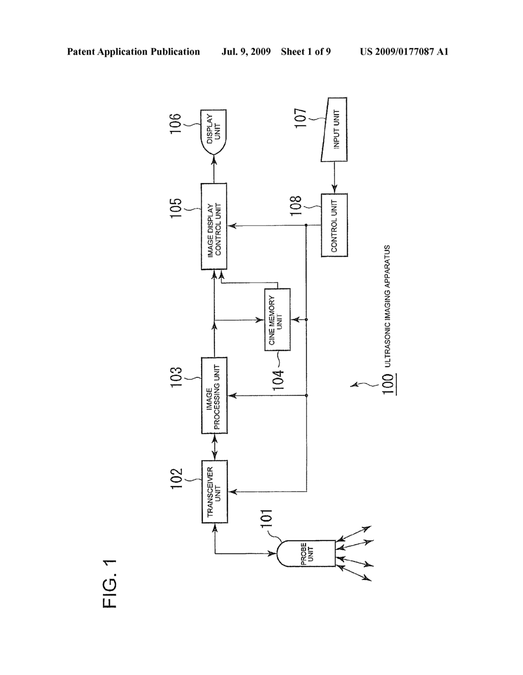 ULTRASONIC IMAGING APPARATUS - diagram, schematic, and image 02