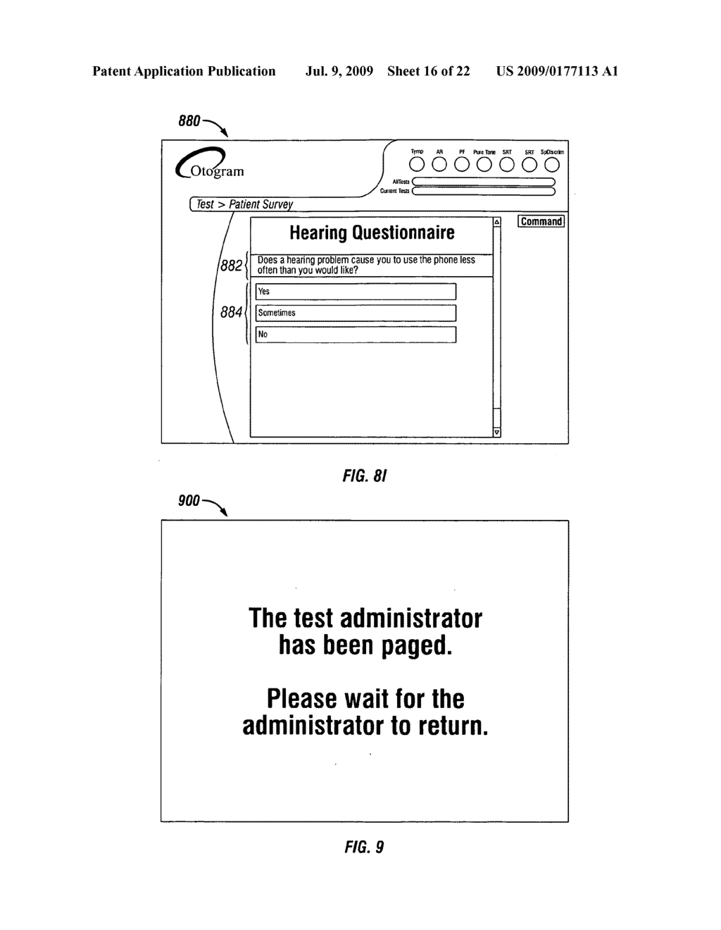 INTERPRETIVE REPORT IN AUTOMATED DIAGNOSTIC HEARING TEST - diagram, schematic, and image 17