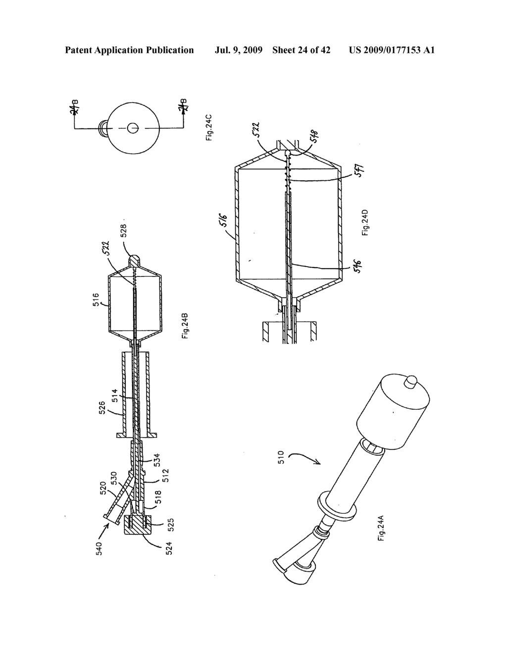 Apparatus and methods for bone, tissue and duct dilatation - diagram, schematic, and image 25