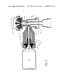 CONNECTOR DEVICE AND METHOD FOR STERILE MIXING diagram and image