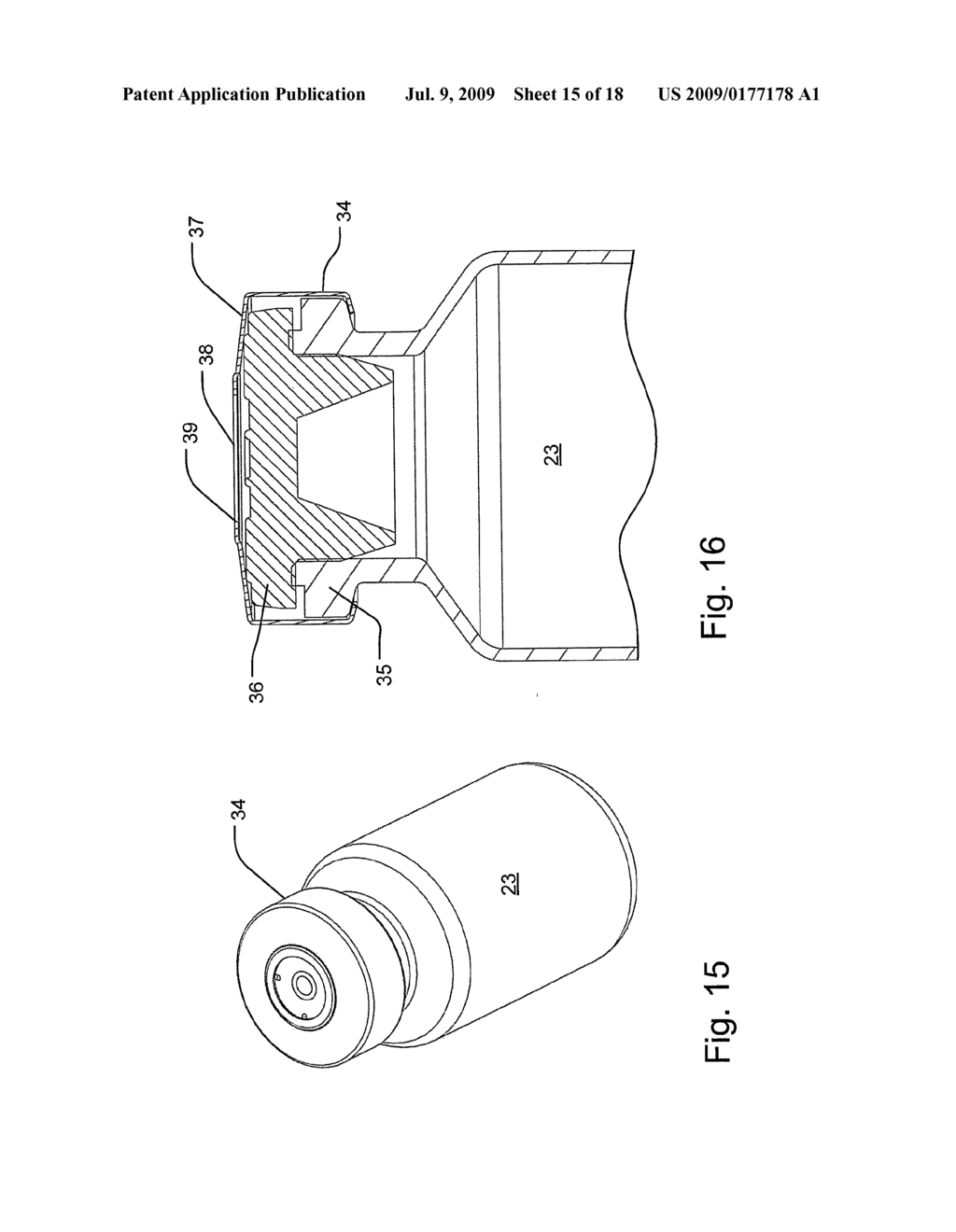 CONNECTOR DEVICE AND METHOD FOR STERILE MIXING - diagram, schematic, and image 16