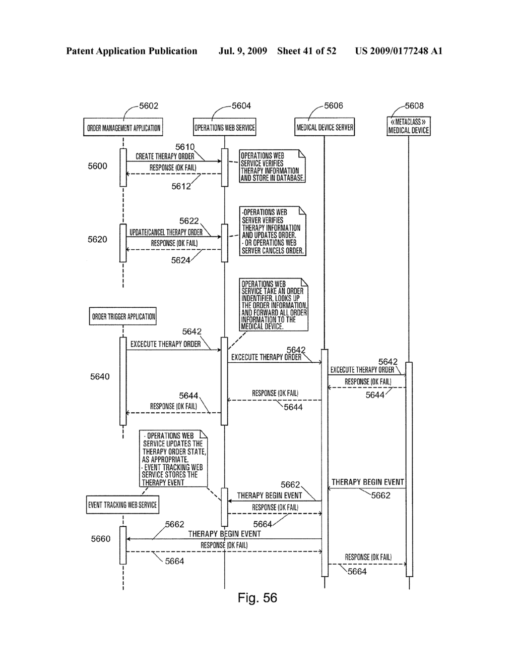 Synchronizing Clocks on a Medical Device and Server - diagram, schematic, and image 42