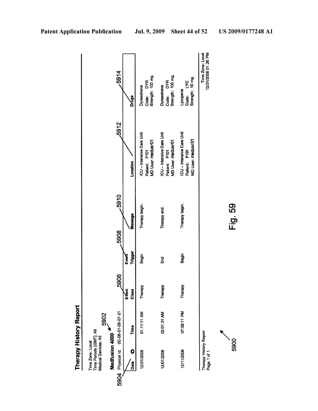 Synchronizing Clocks on a Medical Device and Server - diagram, schematic, and image 45