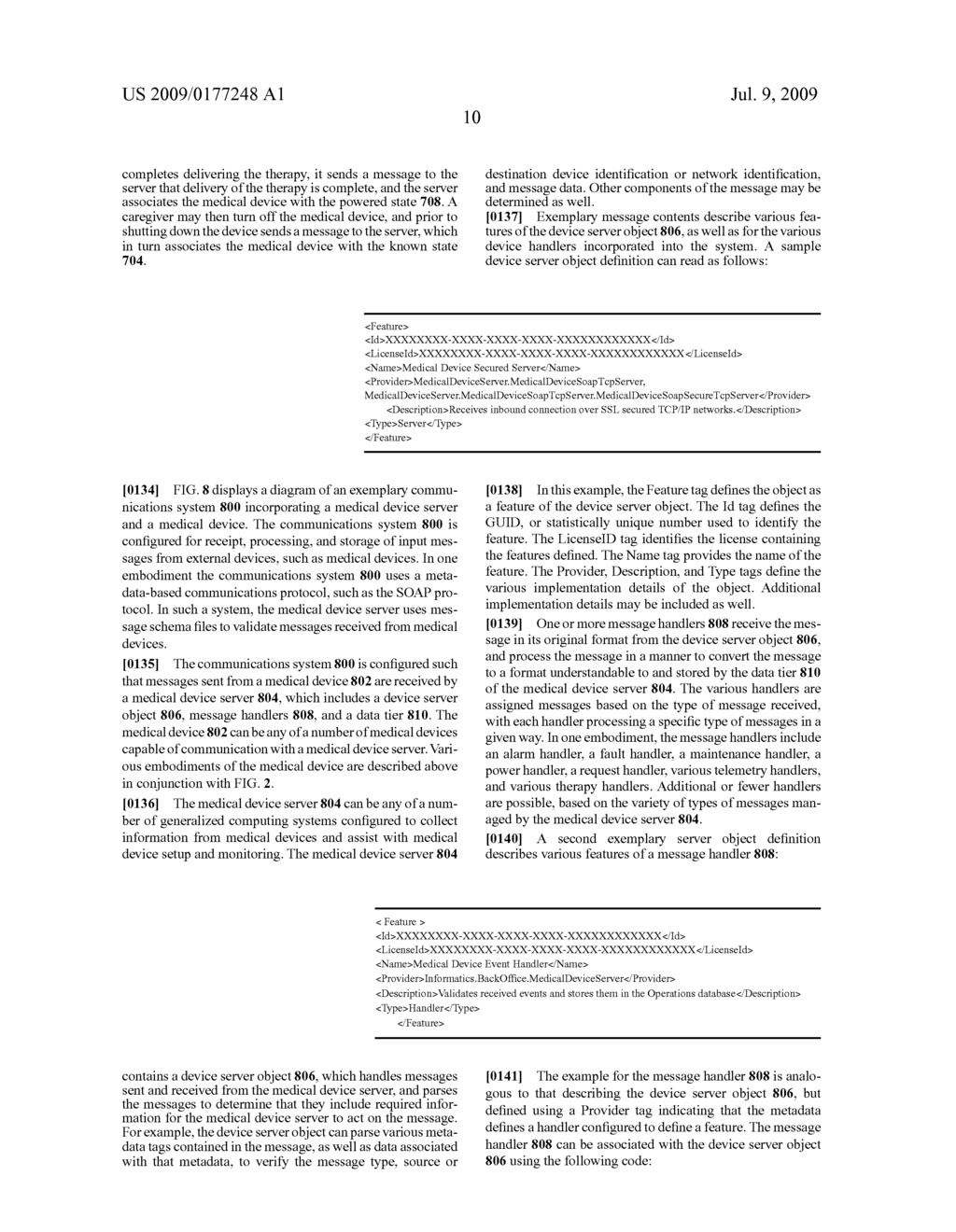 Synchronizing Clocks on a Medical Device and Server - diagram, schematic, and image 63