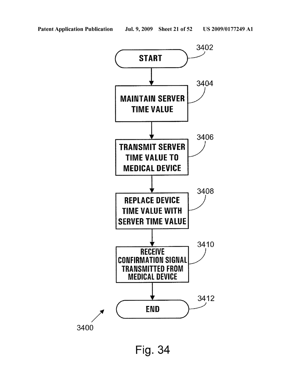 PACKAGE DEPLOYMENT OF DATA BETWEEN A SERVER AND A MEDICAL DEVICE - diagram, schematic, and image 22