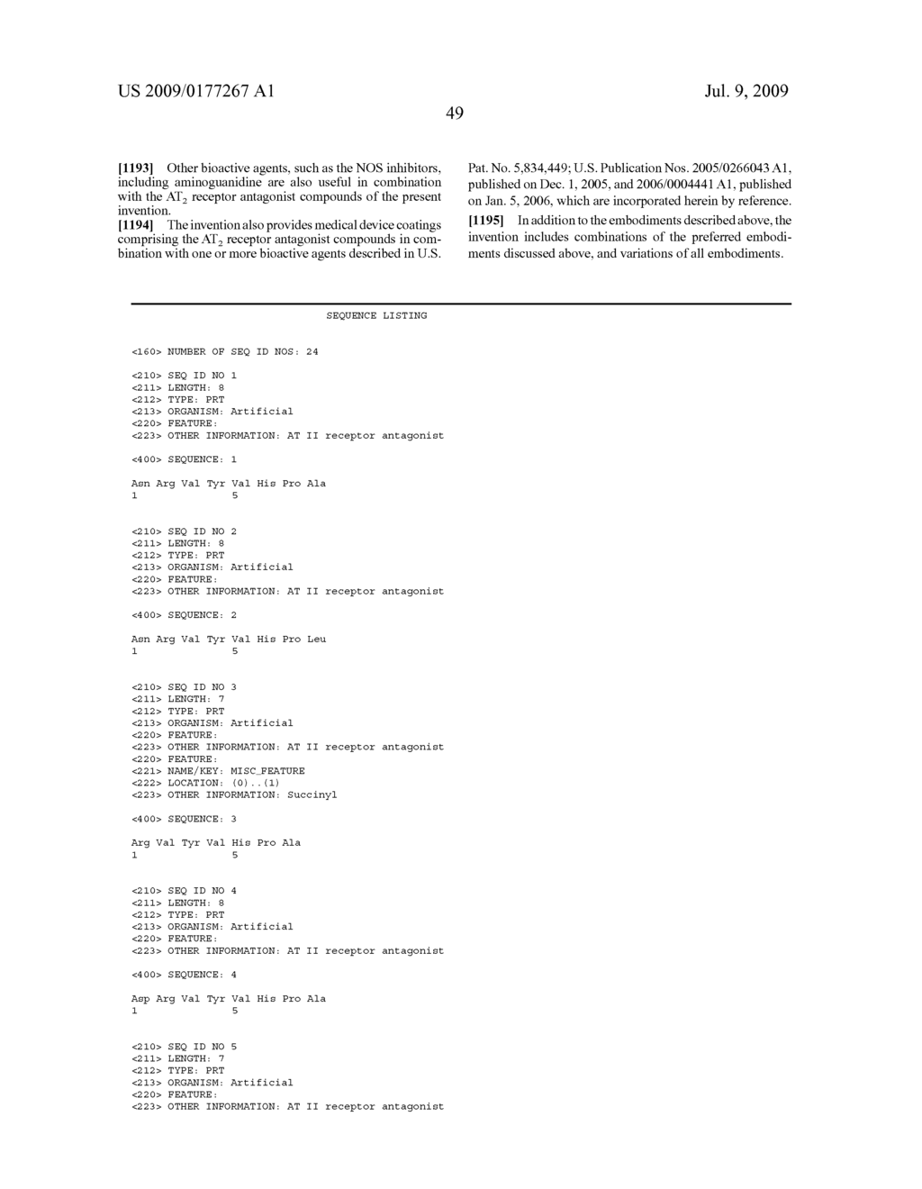 Medical devices and methods for local delivery of angiotensin II type 2 receptor antagonists - diagram, schematic, and image 56