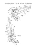 Devices and techniques for a posterior lateral disc space approach diagram and image