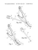 Devices and techniques for a posterior lateral disc space approach diagram and image