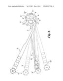 Devices and techniques for a posterior lateral disc space approach diagram and image