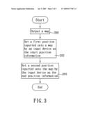 Method of planning pedestrian navigation route diagram and image