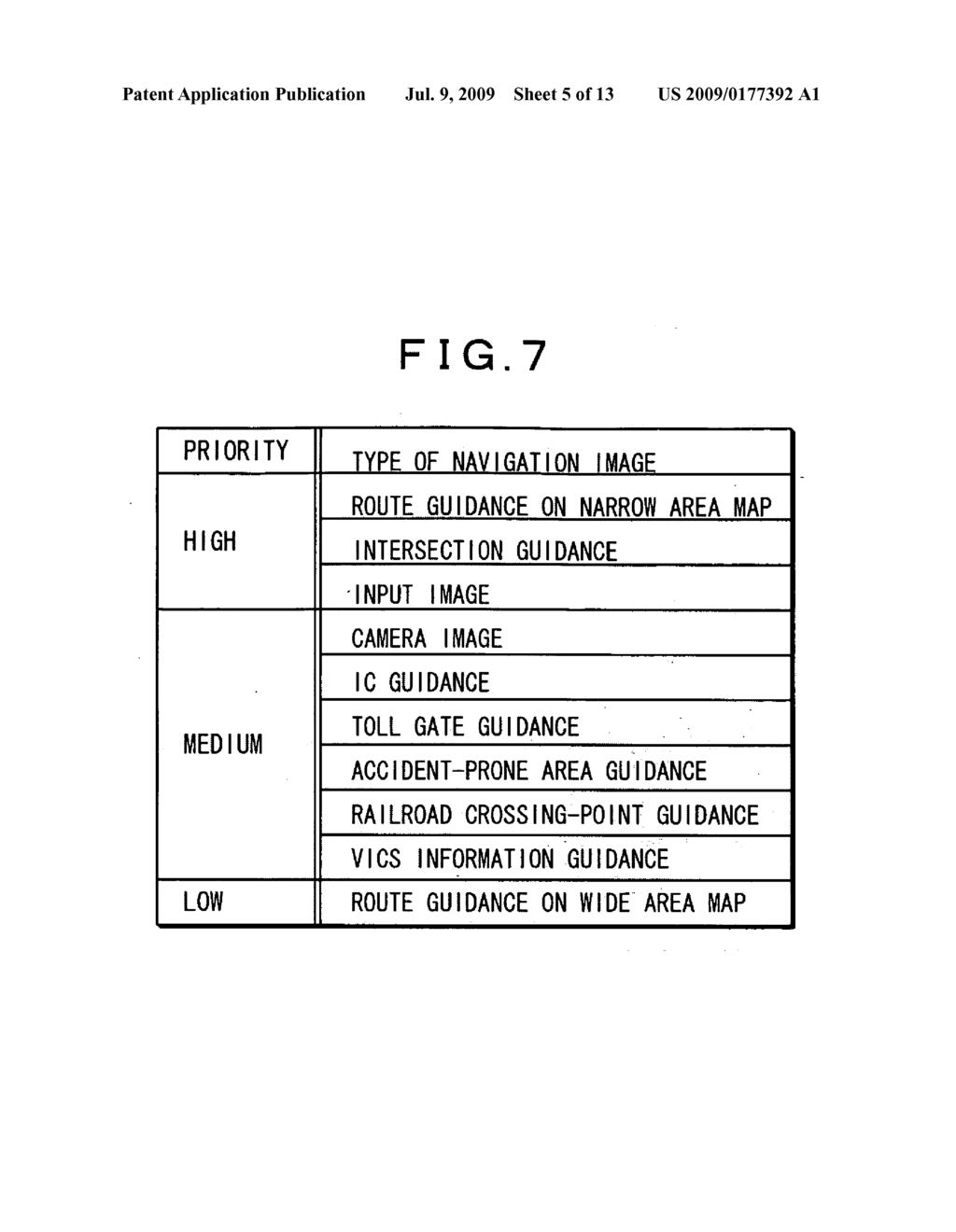 ON-VEHICLE ELECTRONIC SYSTEM, DISPLAY METHOD AND DISPLAY PROGRAM - diagram, schematic, and image 06