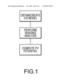 SYSTEMS AND METHODS FOR SOLAR MAPPING, DETERMINING A USABLE AREA FOR SOLAR ENERGY PRODUCTION AND/OR PROVIDING SOLAR INFORMATION diagram and image