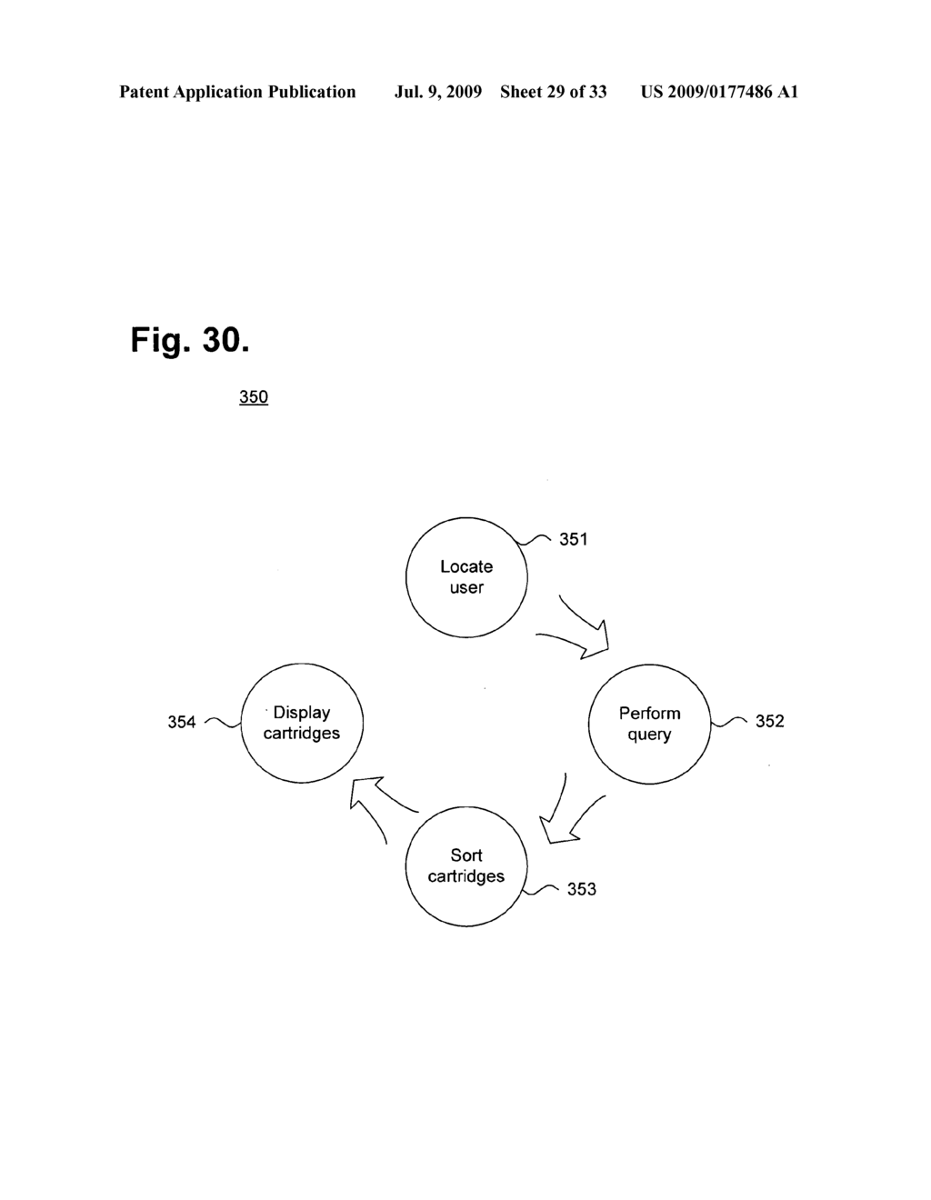 System and method for conducting a location based search - diagram, schematic, and image 30