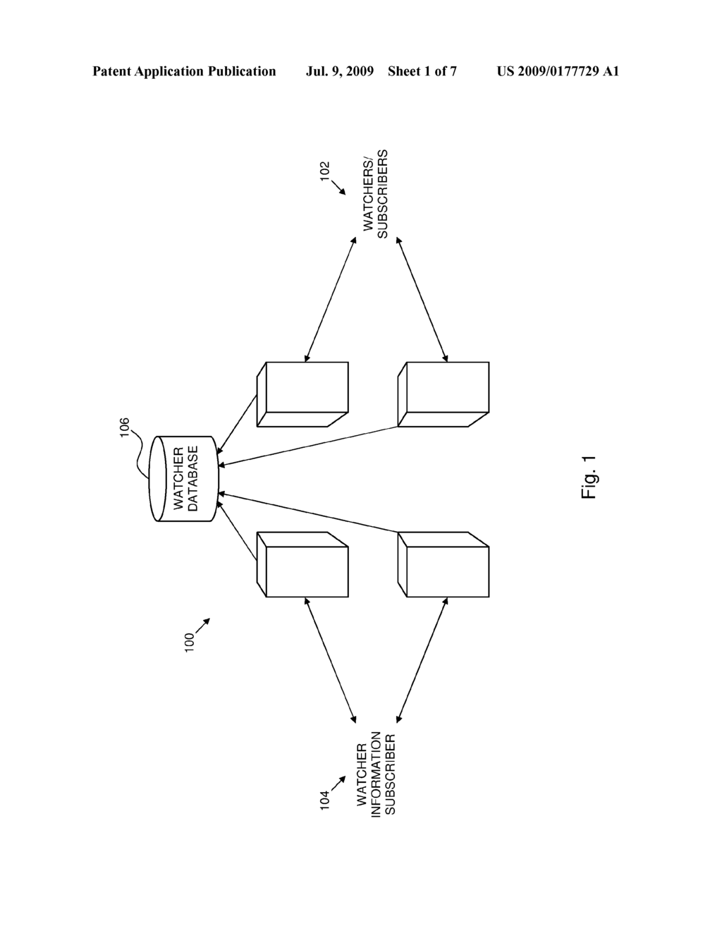 MANAGING WATCHER INFORMATION IN A DISTRIBUTED SERVER ENVIRONMENT - diagram, schematic, and image 02