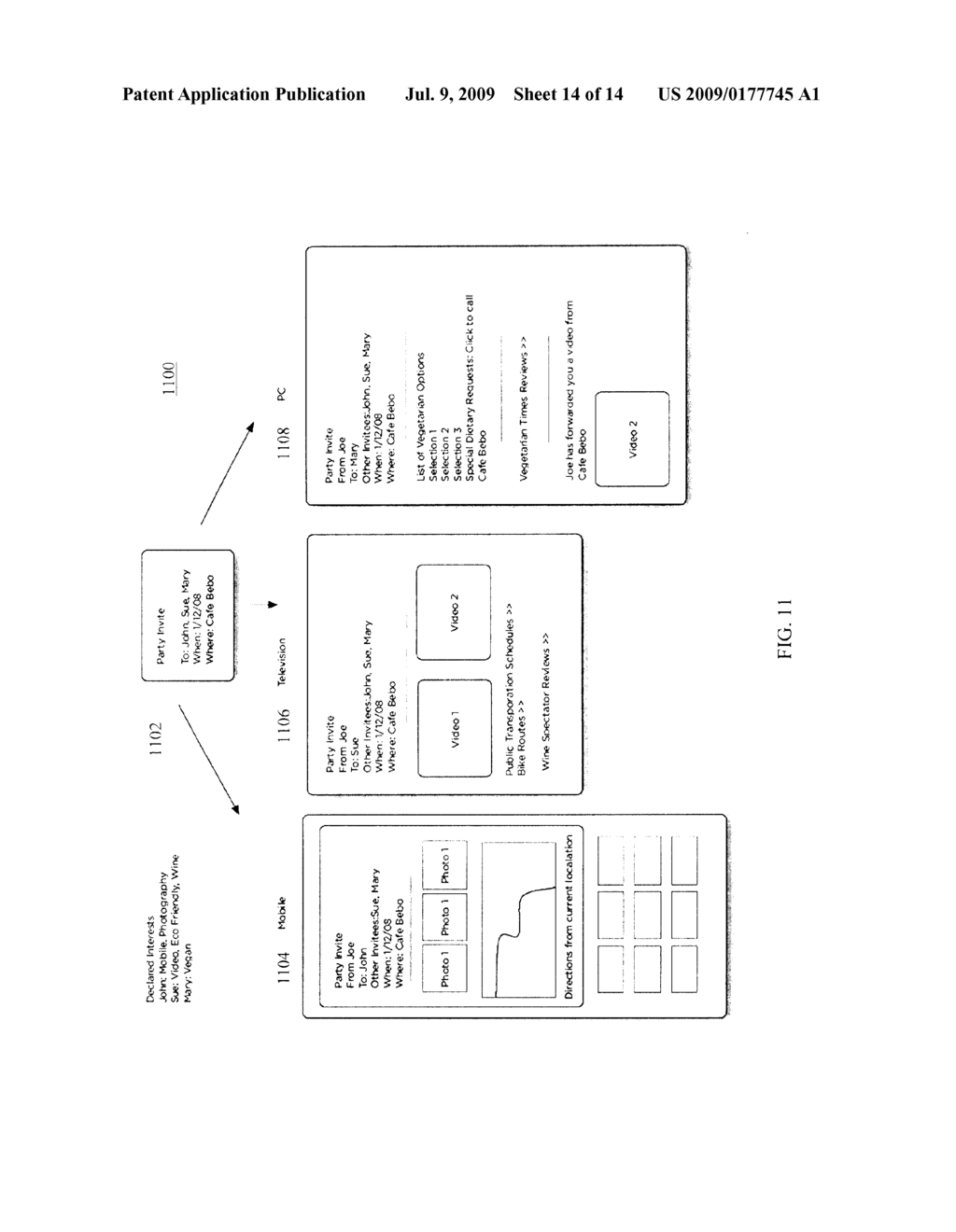 SYSTEM AND METHOD FOR DELIVERY OF AUGMENTED MESSAGES - diagram, schematic, and image 15