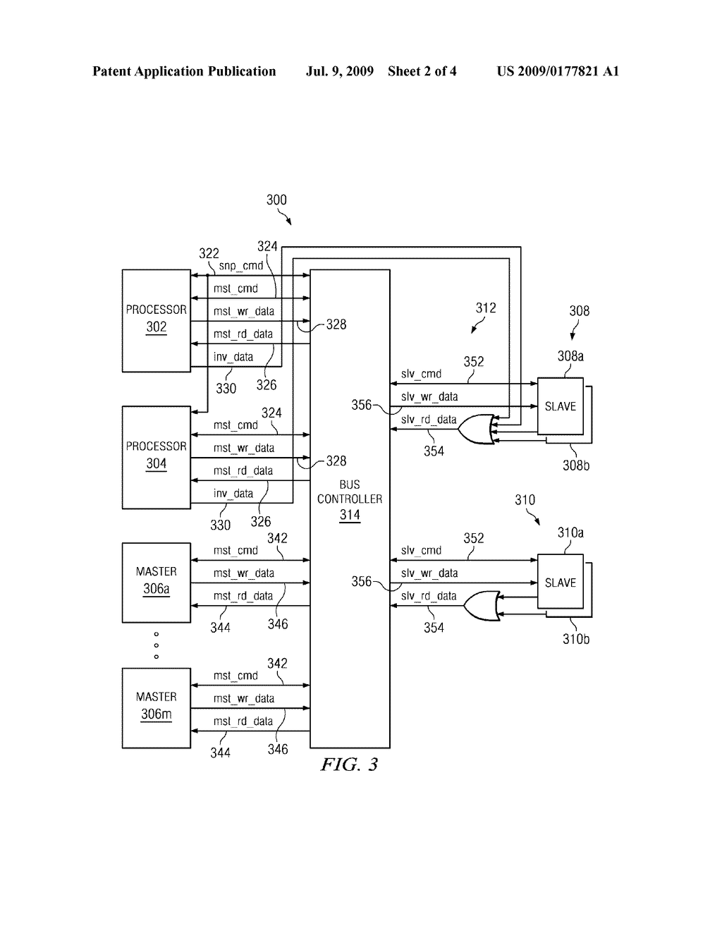 Cache Intervention on a Separate Data Bus When On-Chip Bus Has Separate Read and Write Data Busses - diagram, schematic, and image 03