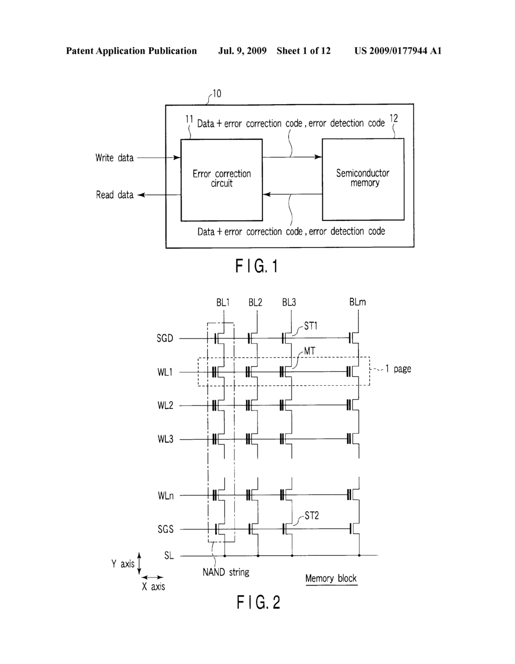 SEMICONDUCTOR MEMORY DEVICE AND ITS CONTROL METHOD - diagram, schematic, and image 02