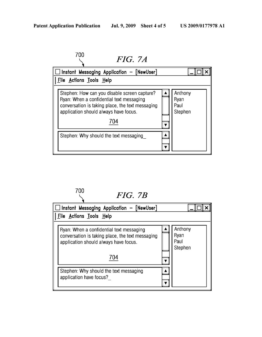 Method and System for Disappearing Ink for Text Messaging - diagram, schematic, and image 05