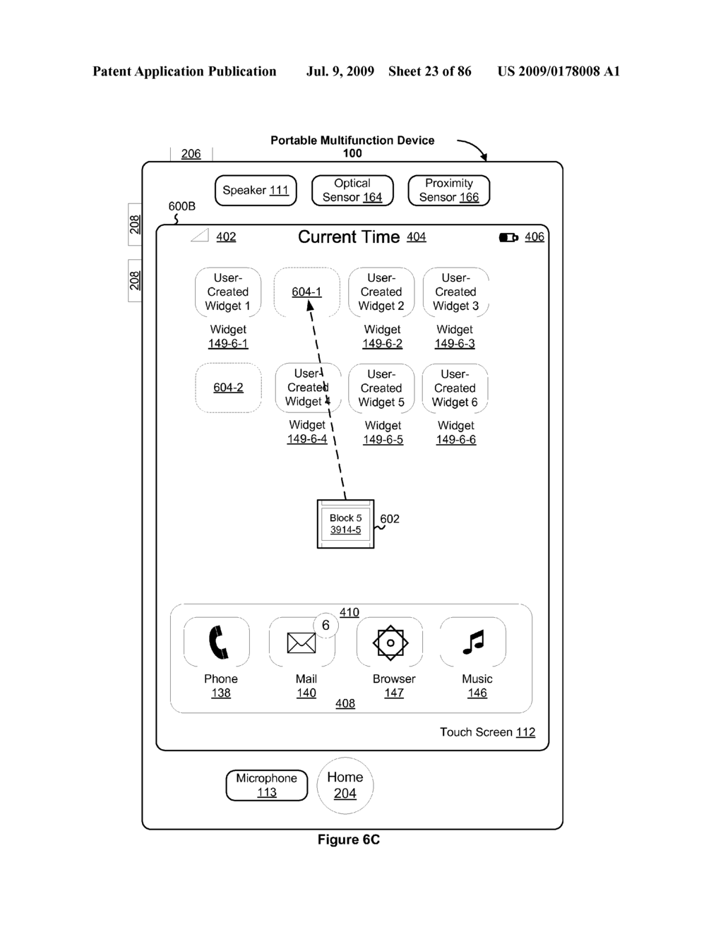 Portable Multifunction Device with Interface Reconfiguration Mode - diagram, schematic, and image 24