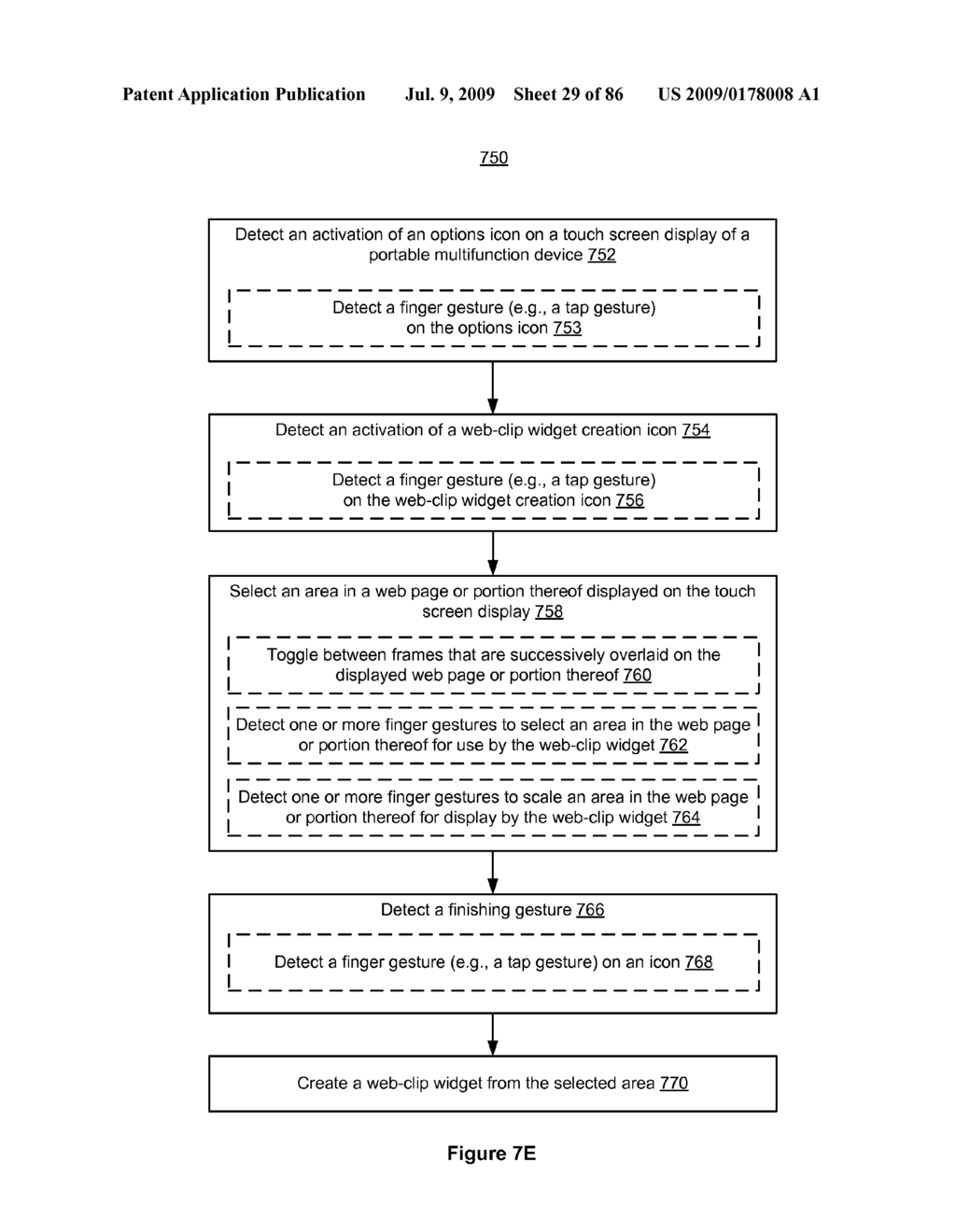 Portable Multifunction Device with Interface Reconfiguration Mode - diagram, schematic, and image 30