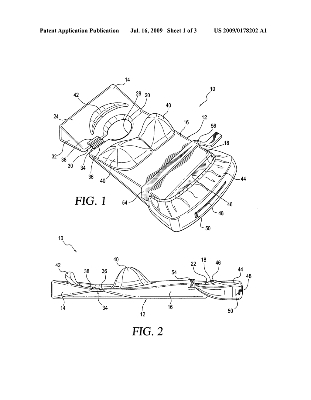 Infant pillow device - diagram, schematic, and image 02