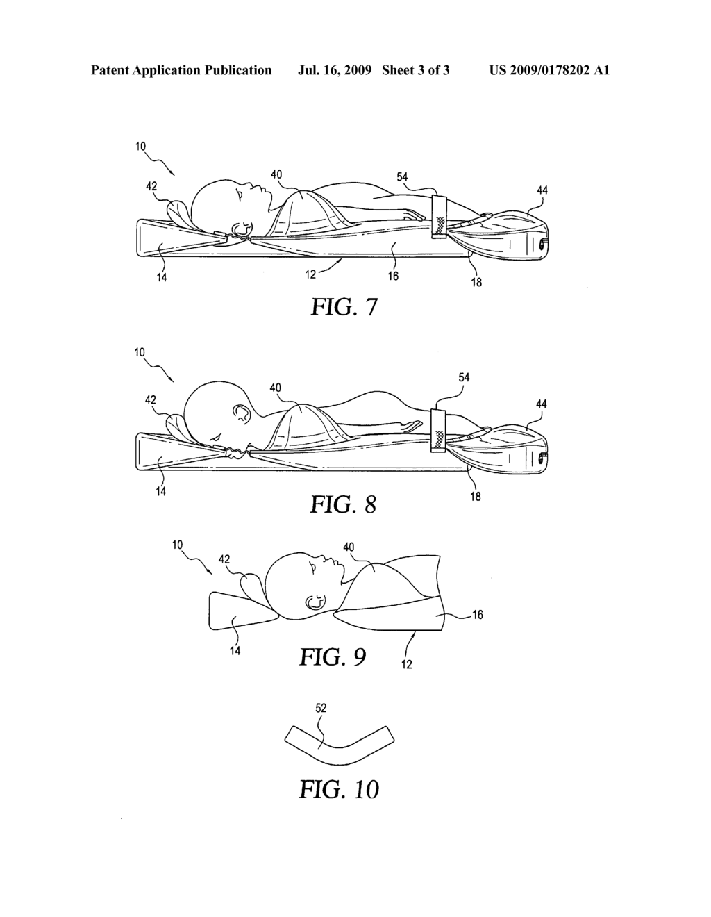 Infant pillow device - diagram, schematic, and image 04