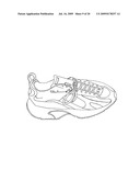 Shoelace holders diagram and image