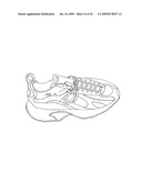 Shoelace holders diagram and image