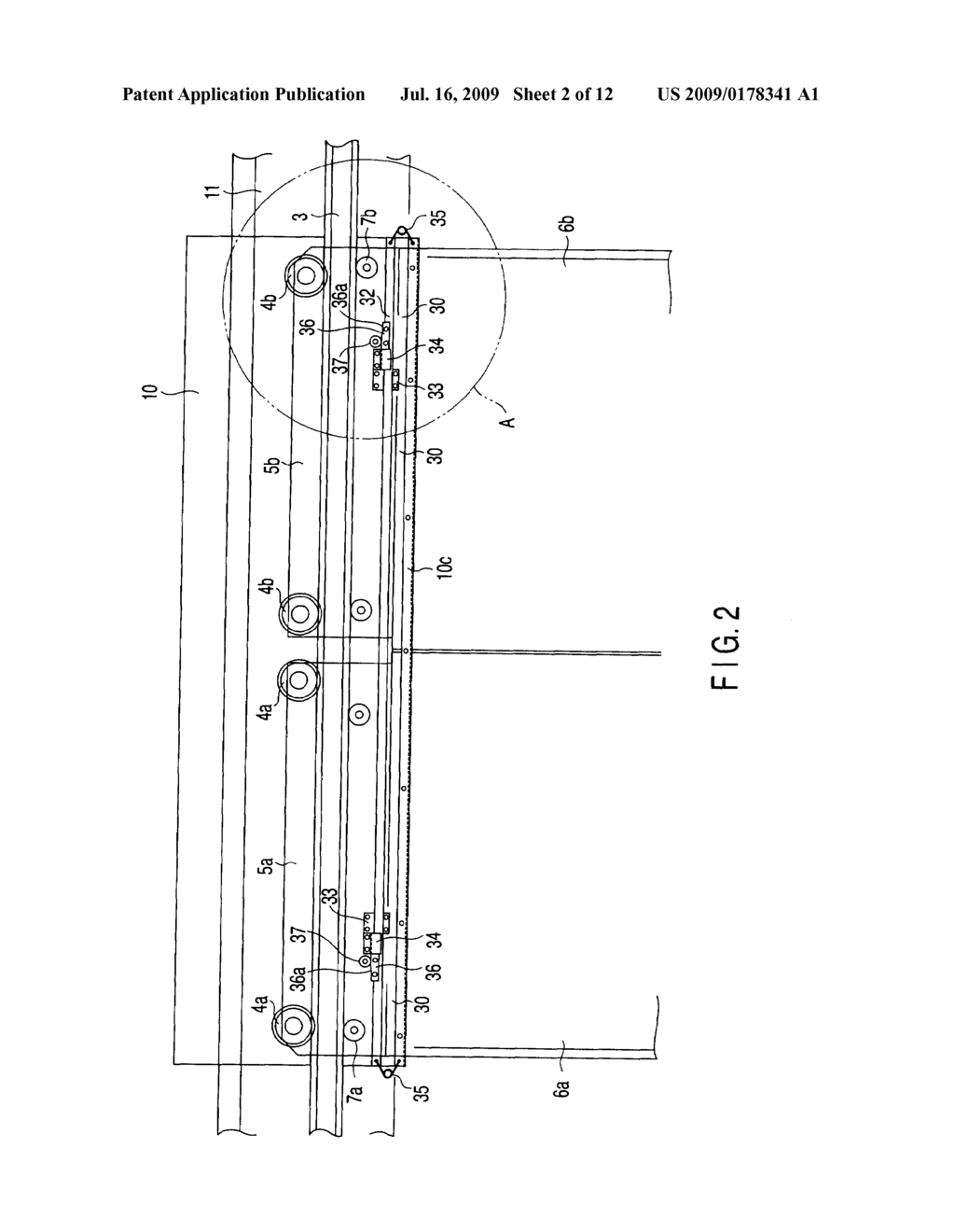 SEALING DEVICE FOR ELEVATOR - diagram, schematic, and image 03