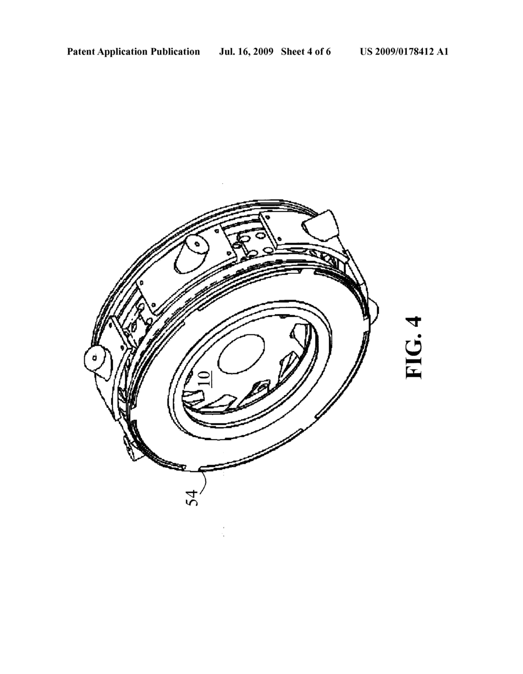 APPARATUS AND METHOD FOR A GAS TURBINE ENTRAINMENT SYSTEM - diagram, schematic, and image 05