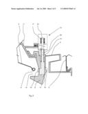 FRONT-LOADING DRUM-TYPE WASHING MACHINE HAVING A LAUNDRY DEFLECTOR diagram and image