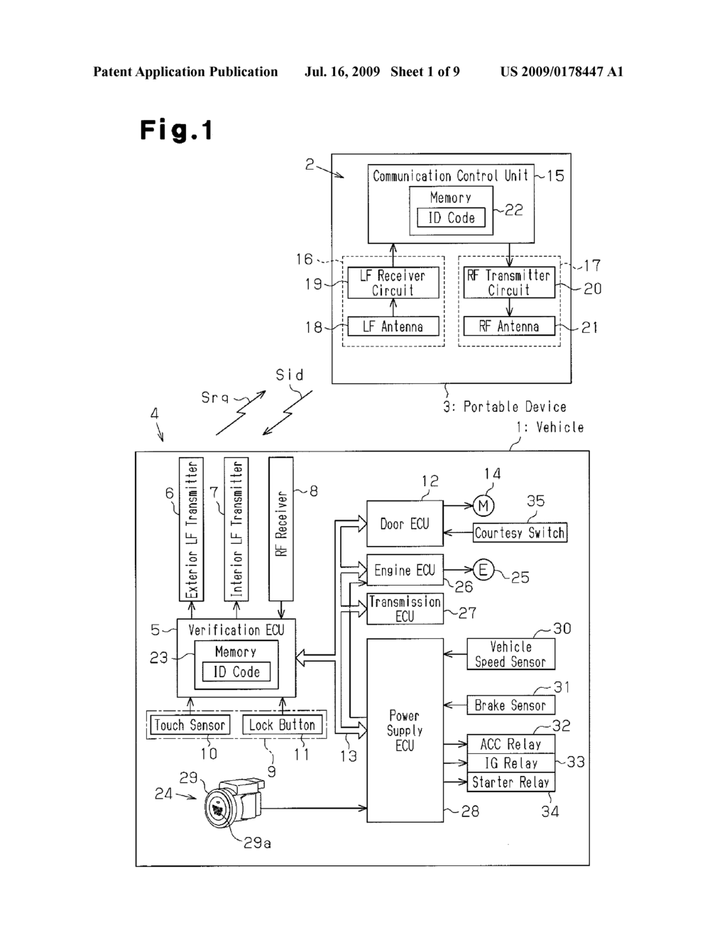 MECHANICAL KEY CODE VERIFICATION SYSTEM - diagram, schematic, and image 02