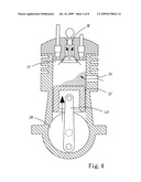 Heat energy recycling device for an engine and two-stroke engine using the same diagram and image