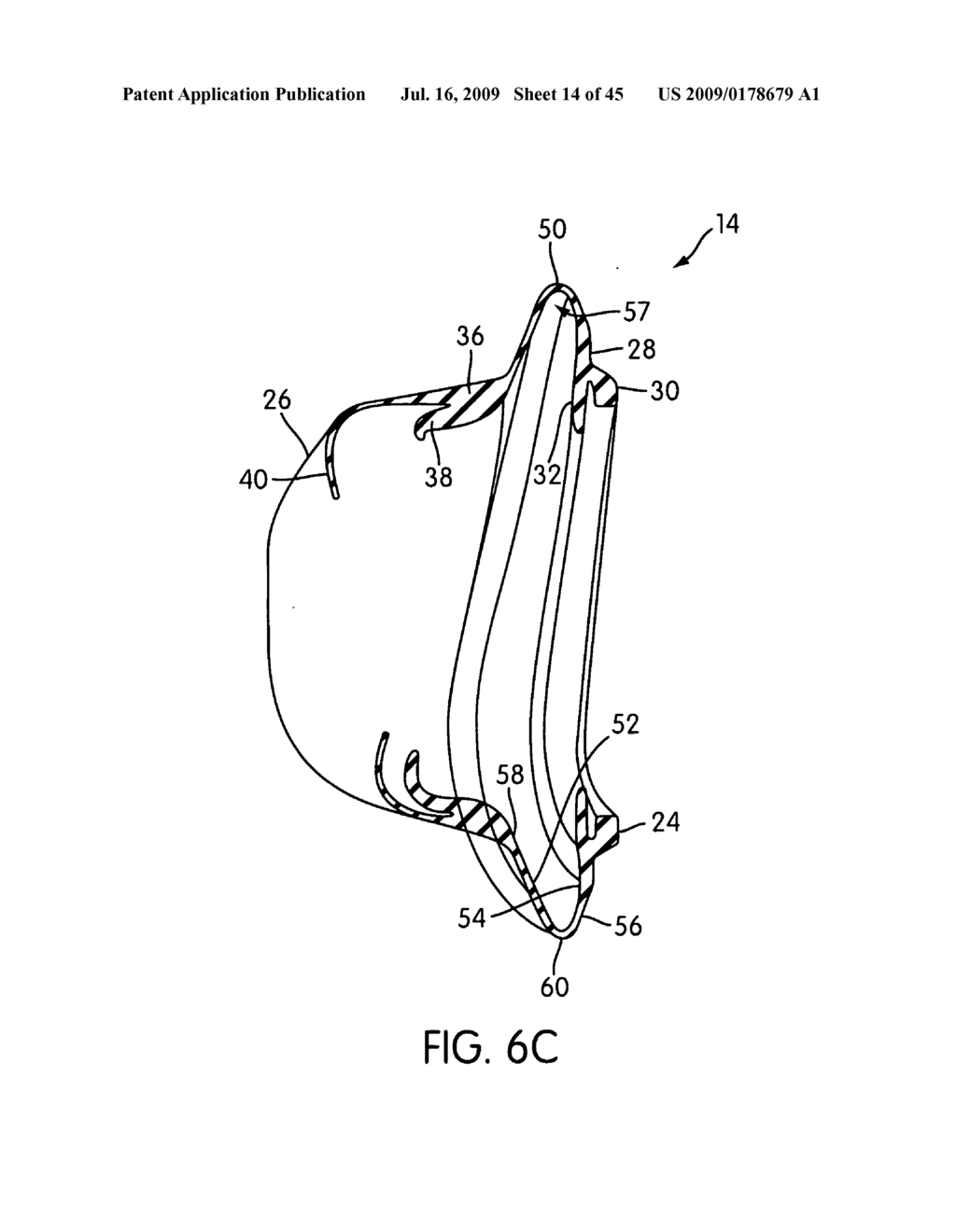 Cushion for a respiratory mask assembly - diagram, schematic, and image 15