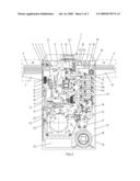 Office equipment for paper recycling diagram and image