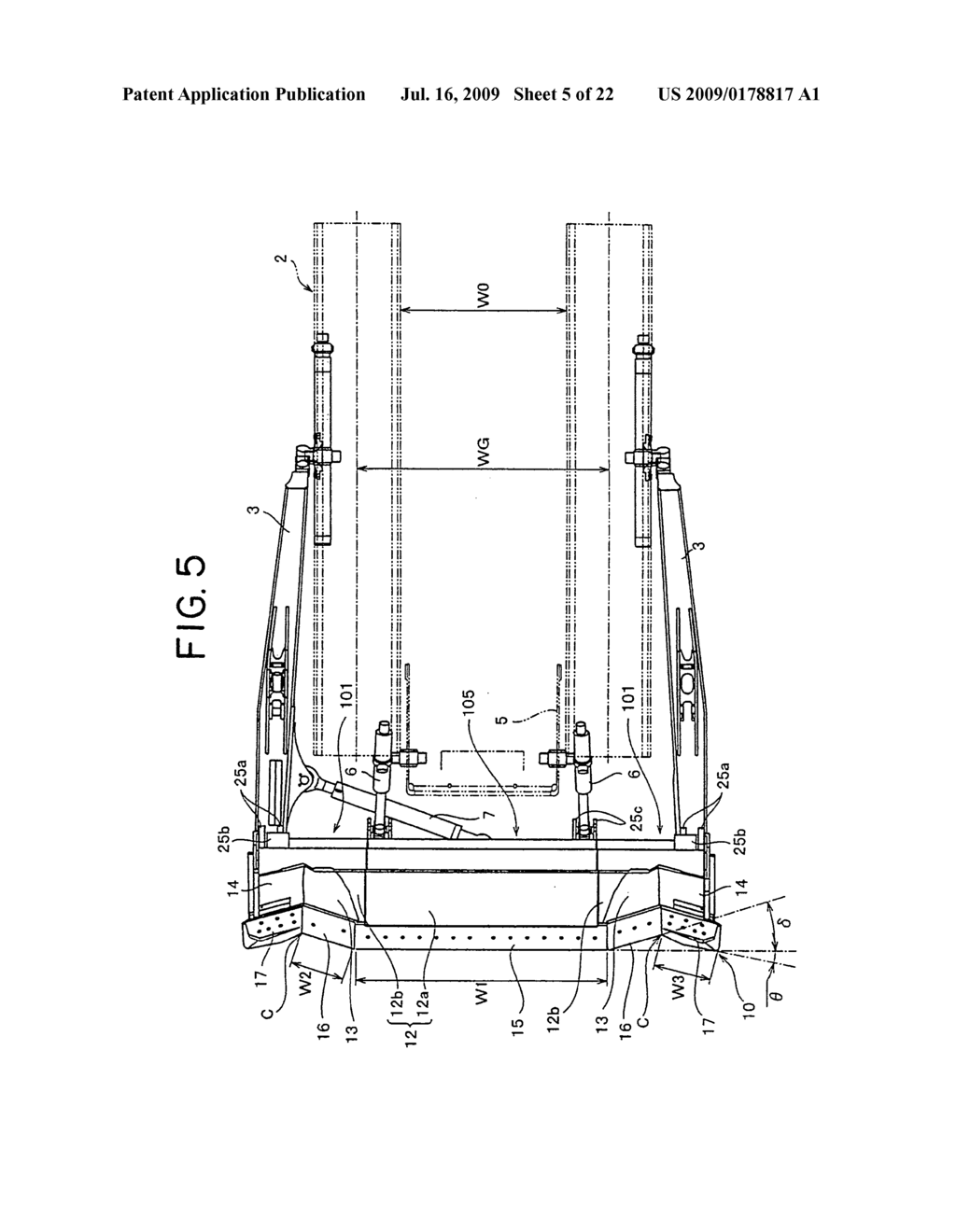 BLADE DEVICE FOR WORKING MACHINE AND WORKING MACHINE MOUNTING BLADE DEVICE - diagram, schematic, and image 06