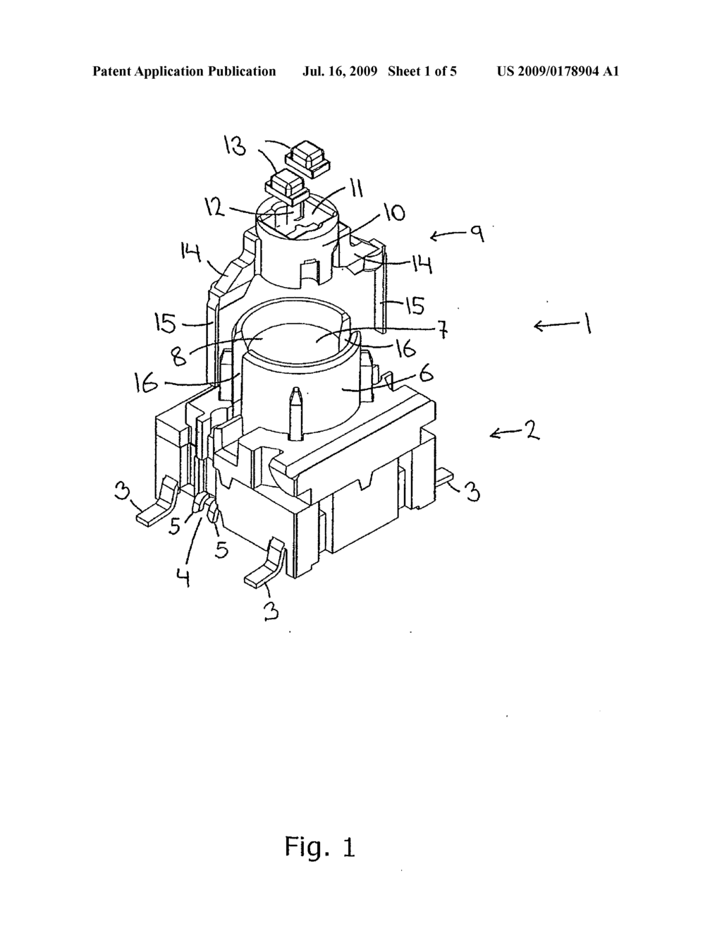 SWITCH HAVING A COMPLEMENTARY DIODE UNIT - diagram, schematic, and image 02