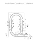 MASS SPECTROMETER WITH LOOPED ION PATH diagram and image